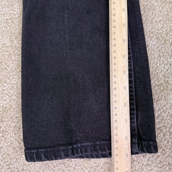 VTG Levis 517 Jeans Womens Slim Fit Bootcut Black Denim Sz 5 Y2K 2001 27x29 E831 - Picture 11 of 13